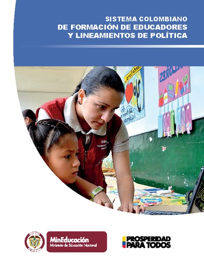 Sistema Colombiano de formación de educadores y lineamientos de política