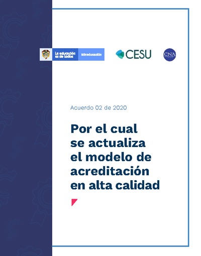 Acuerdo CESU No. 02 de 2020