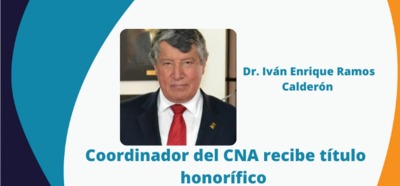 Titulo honoris Causa Coordinador del Consejo Dr Ivan Enrique Ramos