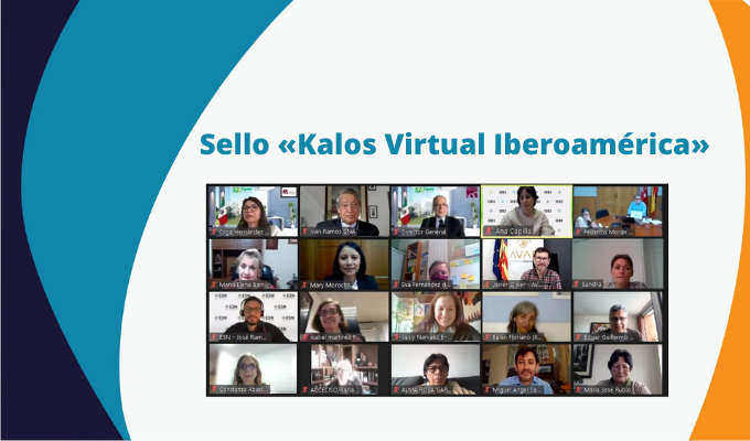 Foto sello kalos virtual iberoamerica