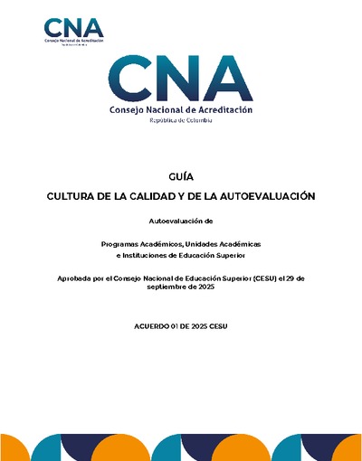 Guia cultura de la calidad y de la autoevaluación 2025